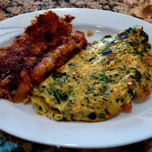 Mediterranean Omelette.