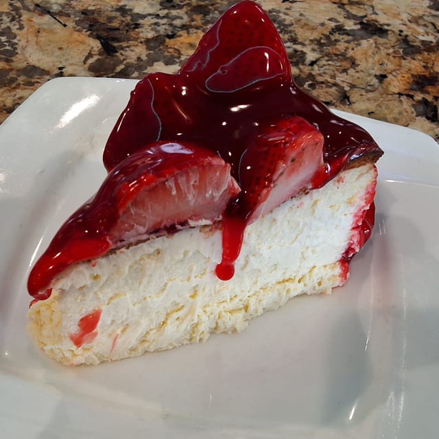 Strawberry Cheesecake.