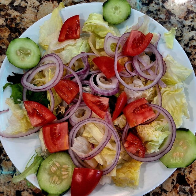 Mixed Green Salad.