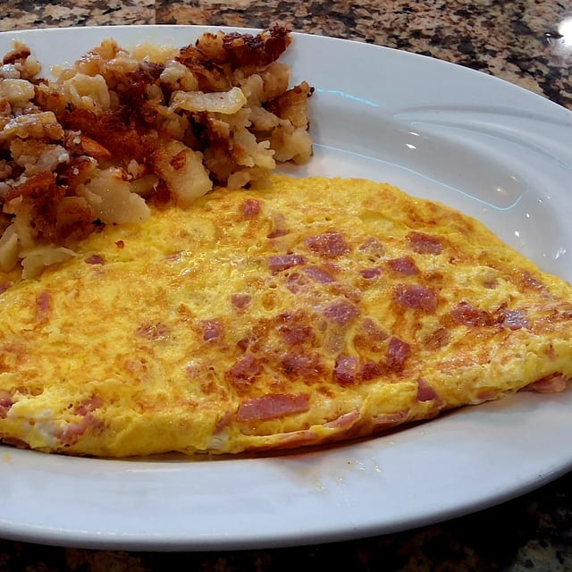 Ham Omelette.