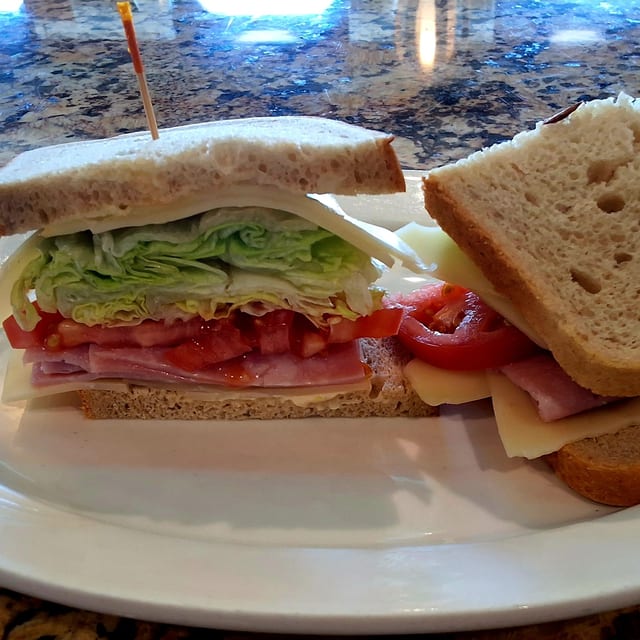 Ham & Cheese Sandwich.