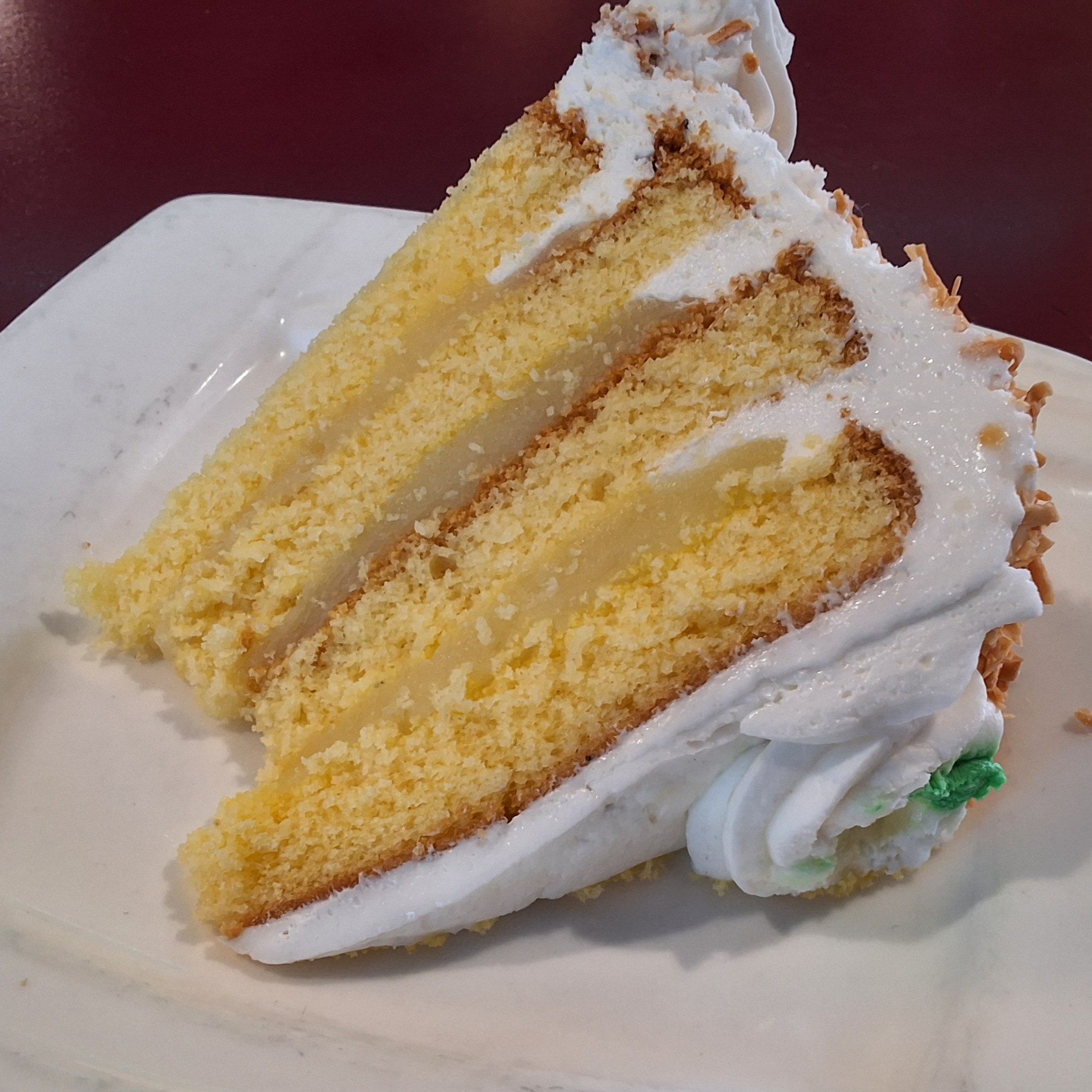 Lemon Coconut Cake.