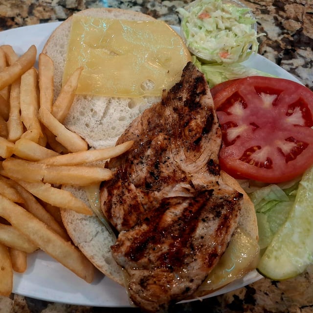 Dijon Chicken Sandwich.