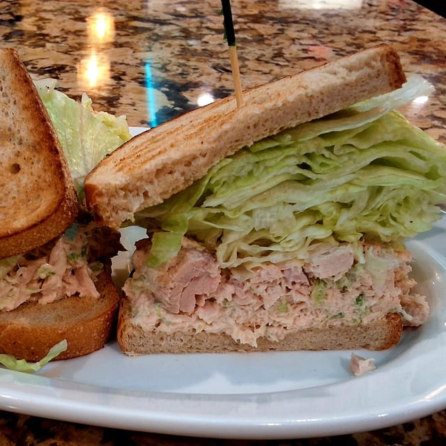 Tunafish Salad Sandwich.