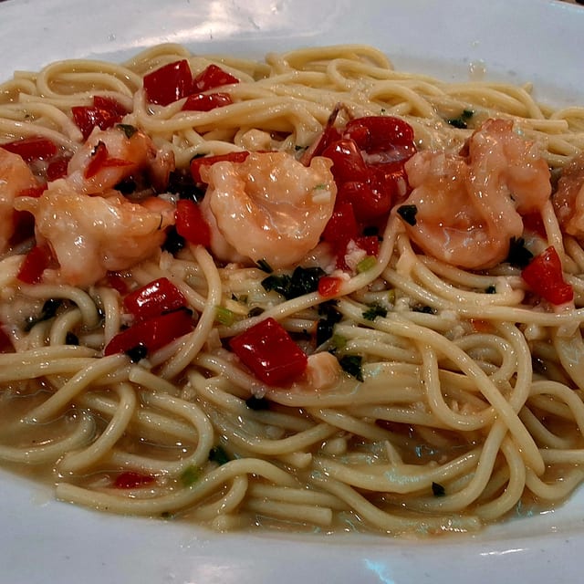 Shrimp Scampi.