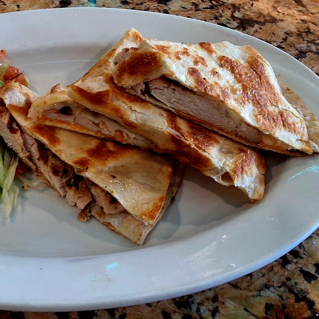 Chicken Quesadilla.
