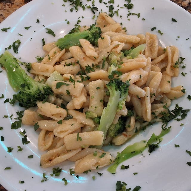 Cavatelli with Broccoli.