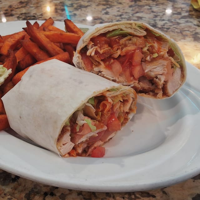 Buffalo Chicken Wrap.
