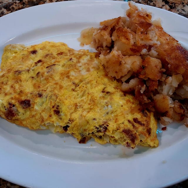 Bacon Omelette.