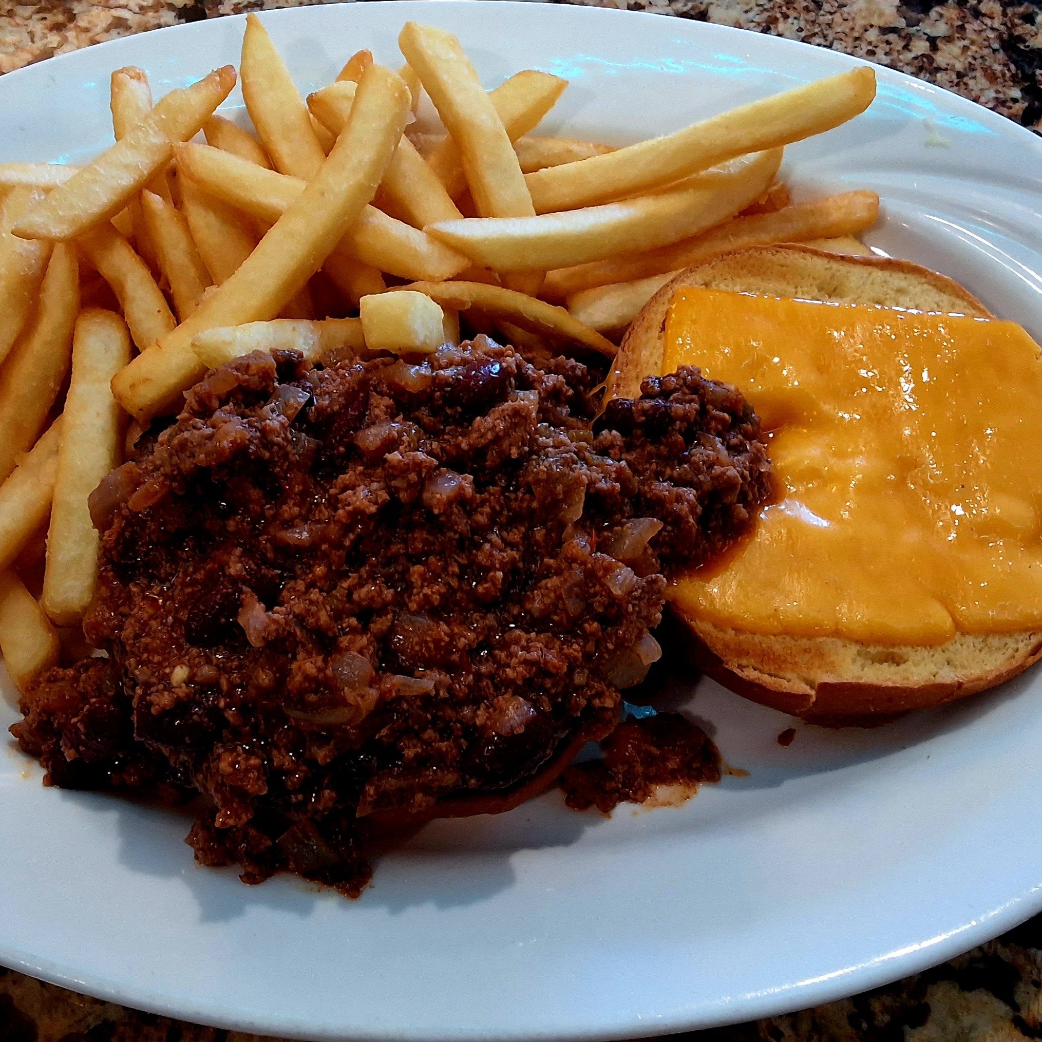 Chili Burger.