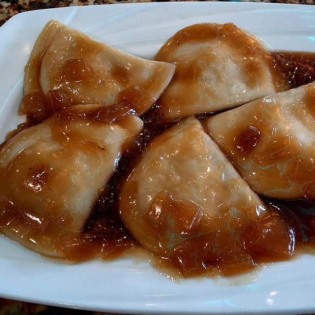 Potato Pierogies with Cheese.