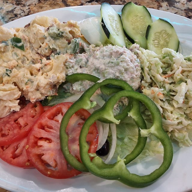 Chicken Salad Platter.