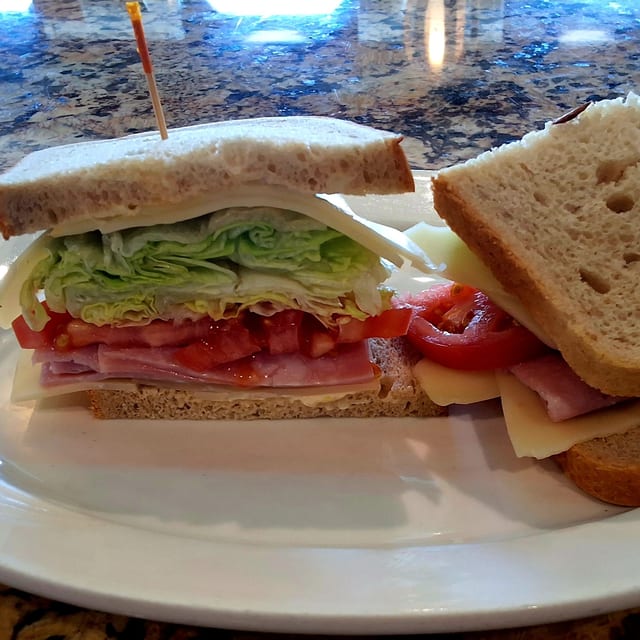 Boiled Ham Sandwich.