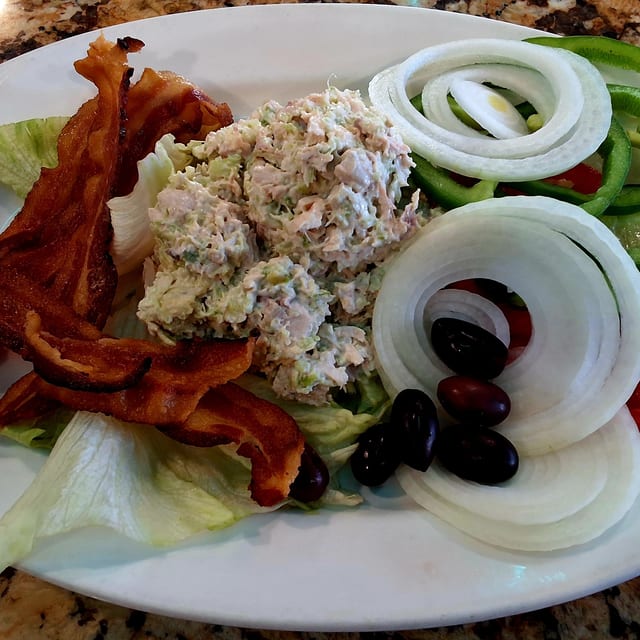 Chicken Salad Diet Delight.