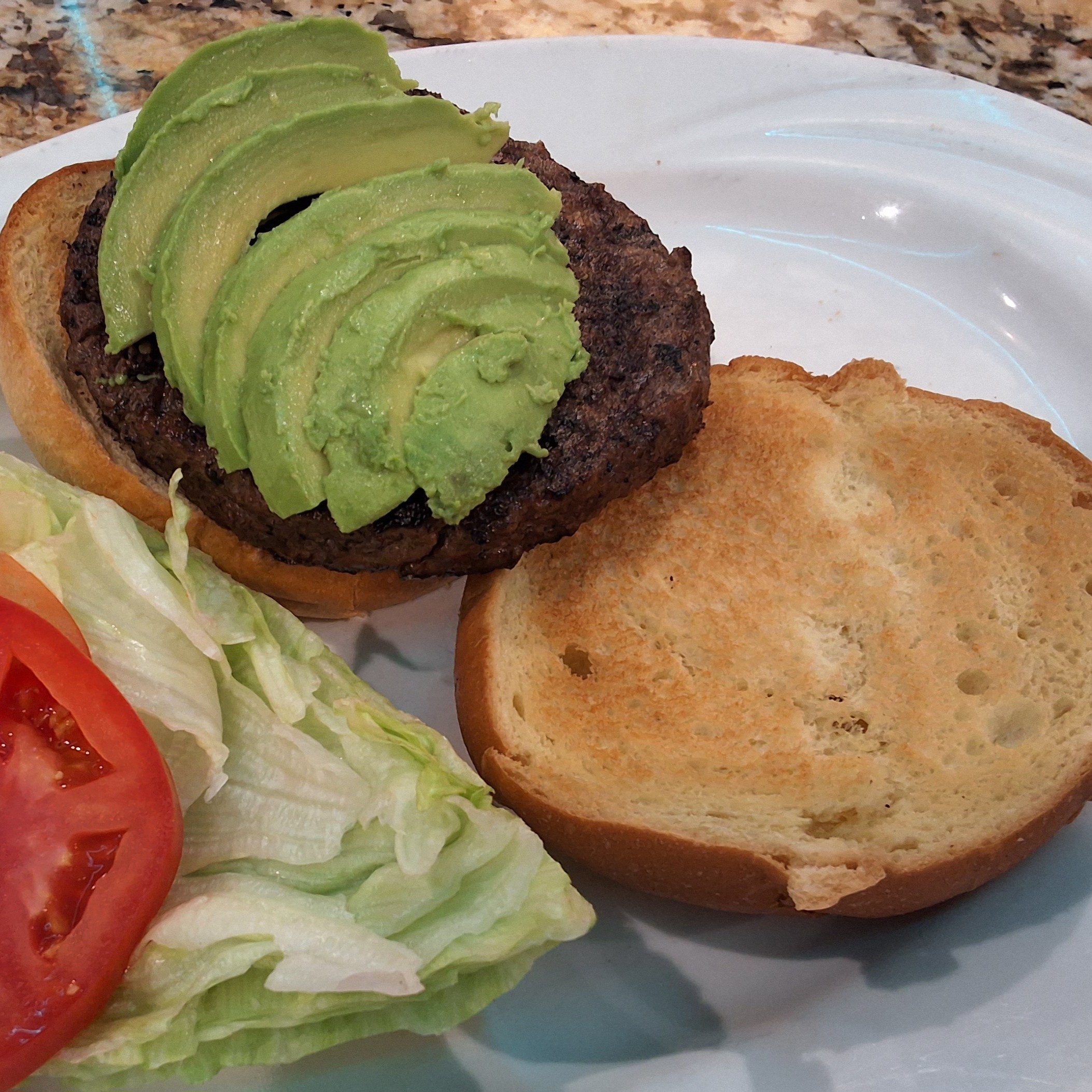 Avocado Burger.