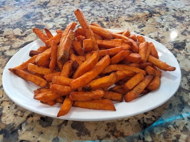 Sweet Potato Disco Fries.
