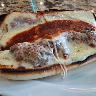 Meatball Parmigiana Sandwich