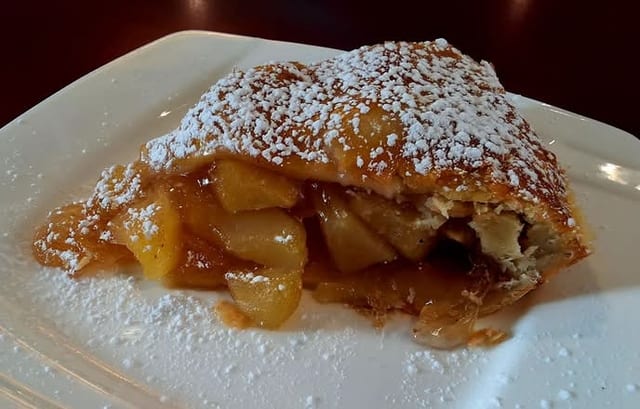 Homemade Fruit Pie Ala Mode.