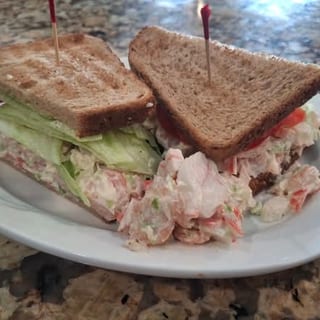 Seafood Salad Pita Sandwich